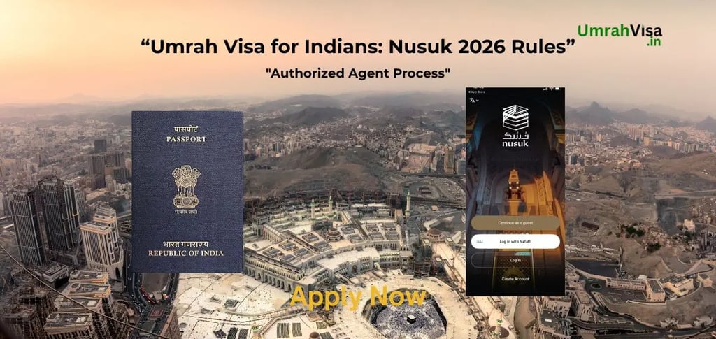 Can Indians use Nusuk for Umrah Visa? Official 2026 Guide for Indian Pilgrims"-Umrahvisa.in