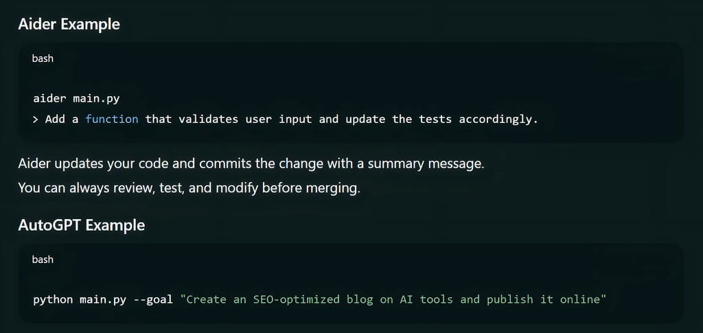 Real-World Coding Examples