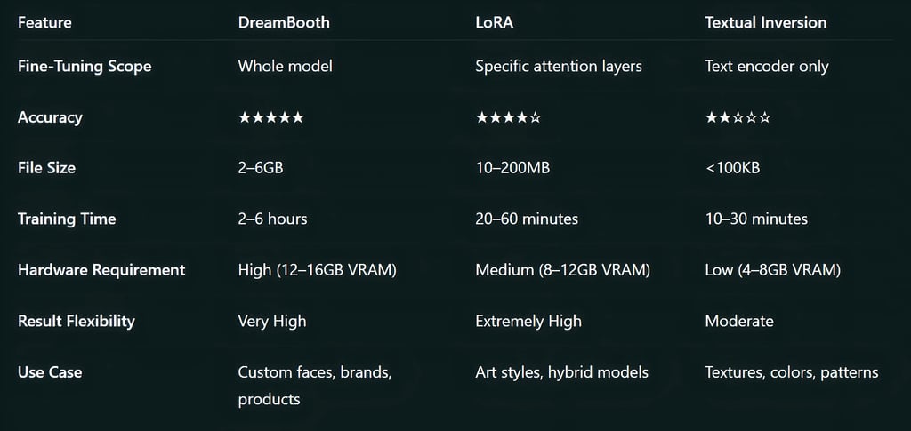 Technical Comparison Overview
