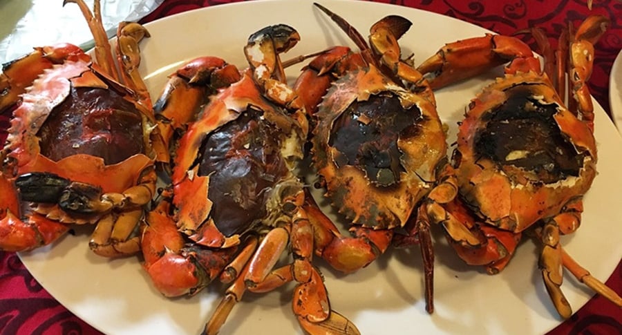 double skinned crabs