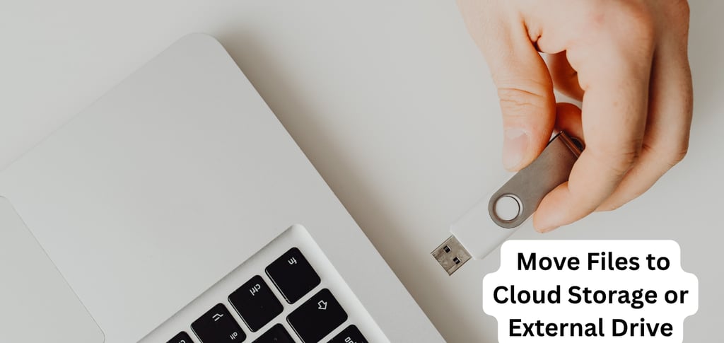free up disk space on window without deleting files