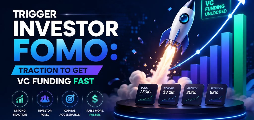 Trigger Investor FOMO: Traction to Get VC Funding Fast
