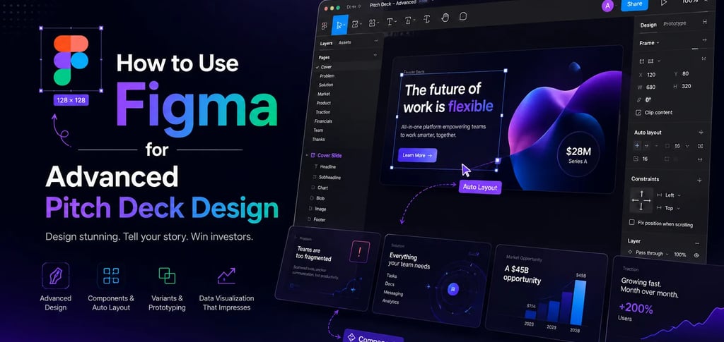 How to Use Figma for Advanced Pitch Deck Design