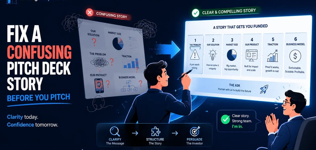 Fix a Confusing Pitch Deck Story Before You Pitch