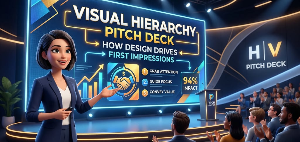 Visual Hierarchy Pitch Deck: How Design Drives First Impressions