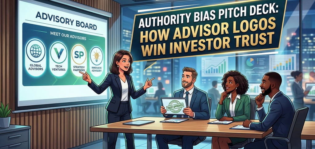 Authority Bias Pitch Deck: How Advisor Logos Win Investor Trust