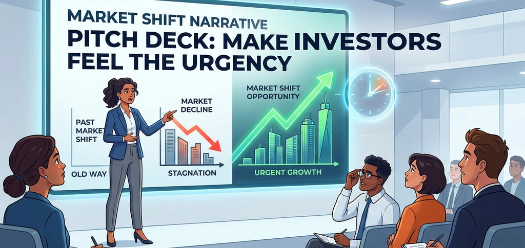Market Shift Narrative Pitch Deck: Make Investors Feel the Urgency