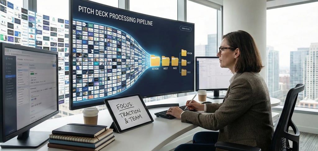 How Pitch Decks Help Investors Process Thousands of Startups