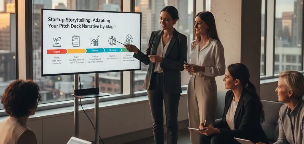 Startup Storytelling: Adapting Your Pitch Deck Narrative by Stage