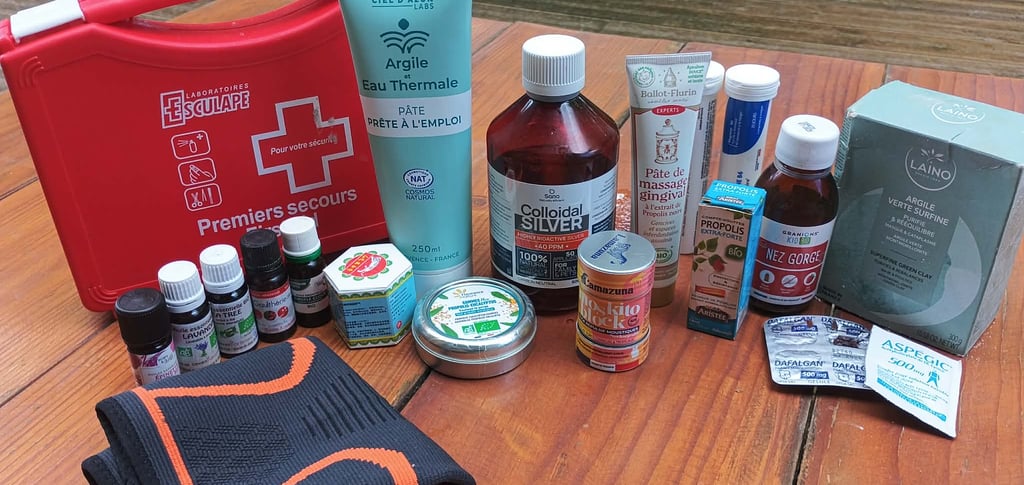 trousse à pharmacie de voyage