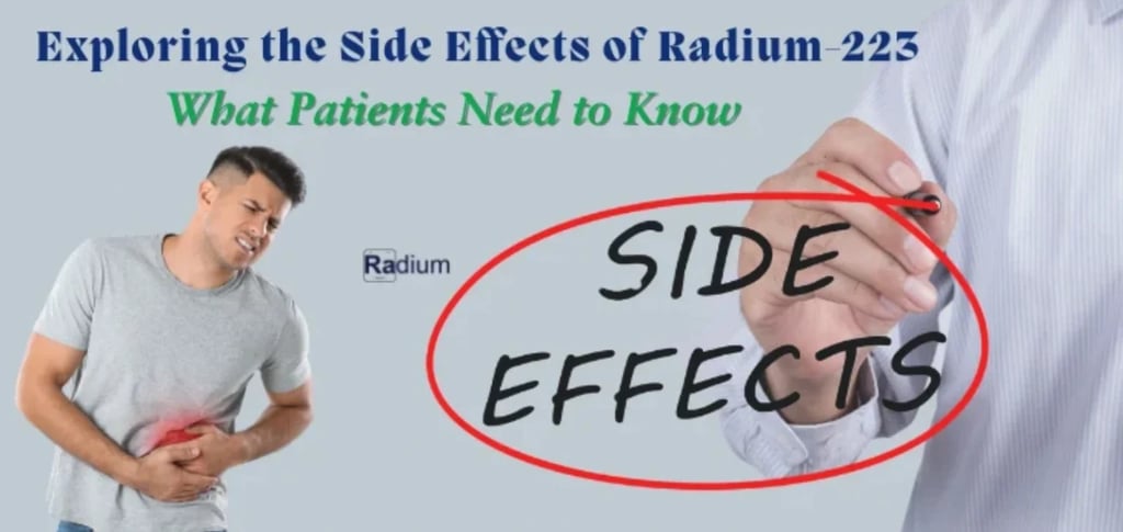 Side effect of Radium 223