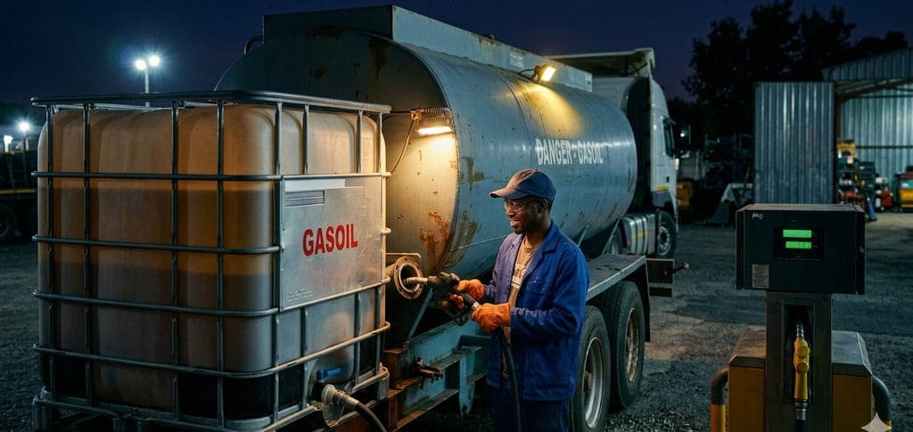 citerne gasoil sur roues