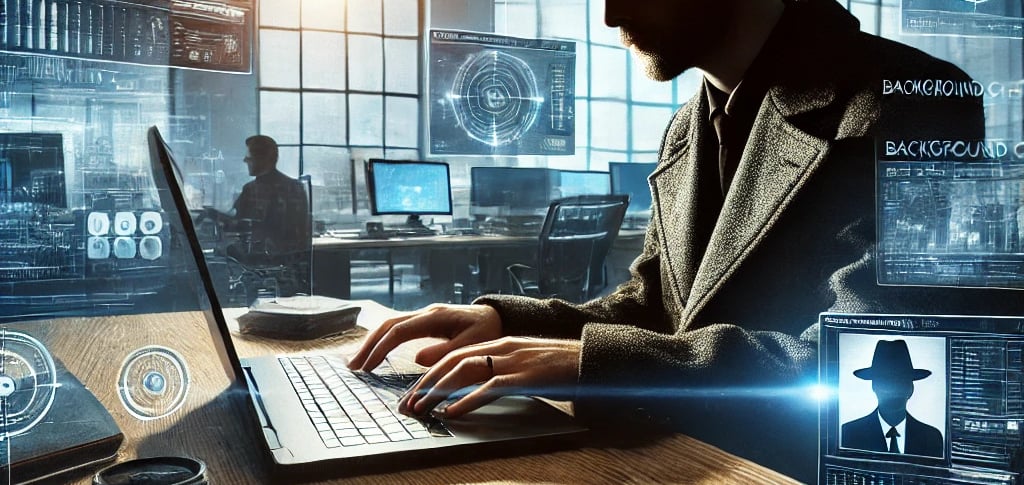 private investigator in Florida conducting background checks 