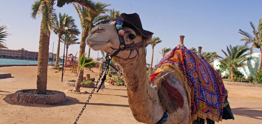 cidade de Hurghada, mar vermelho, Egito