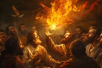 Le feu de la Pentecôte 