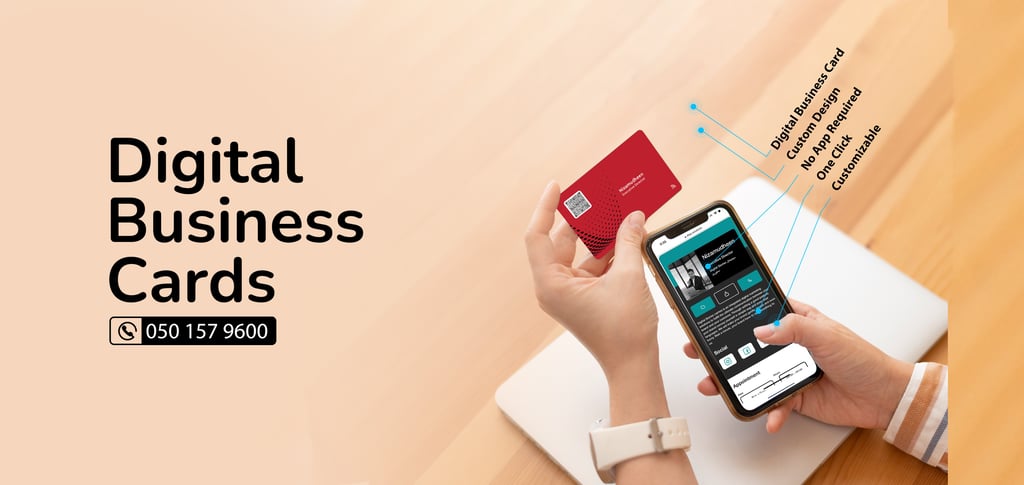 digital NFC business card