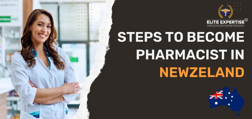 Steps to become pharmacist in newzeland