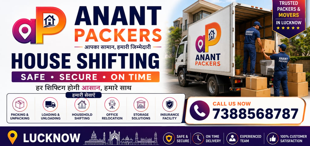 Packers and Movers in Nishadganj Lucknow | Safe Home Shifting Services