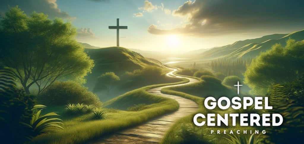 a cross - country road with a cross on the side of a road