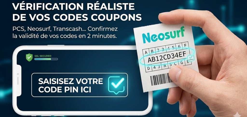 Vérifier mon code Neosurf : Solde et Validité en ligne