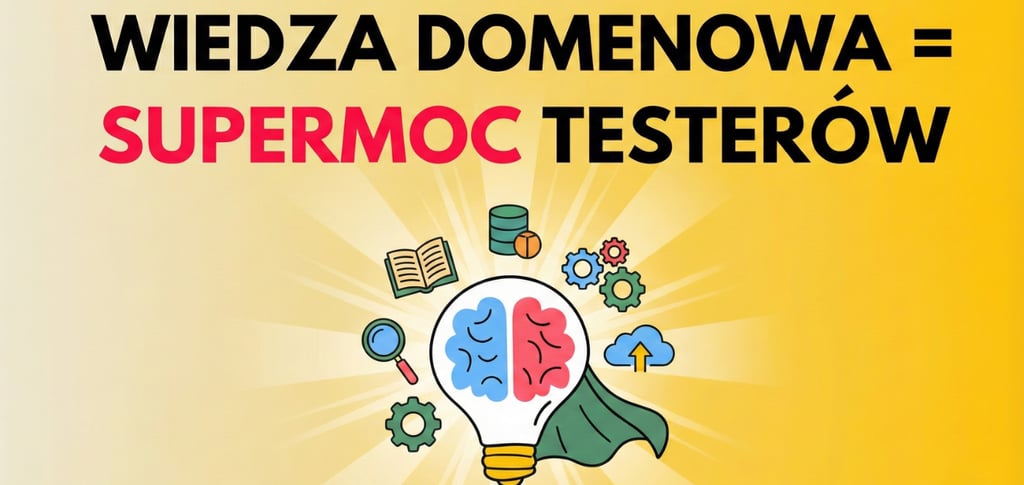 wiedza domenowa = supermoc testerów