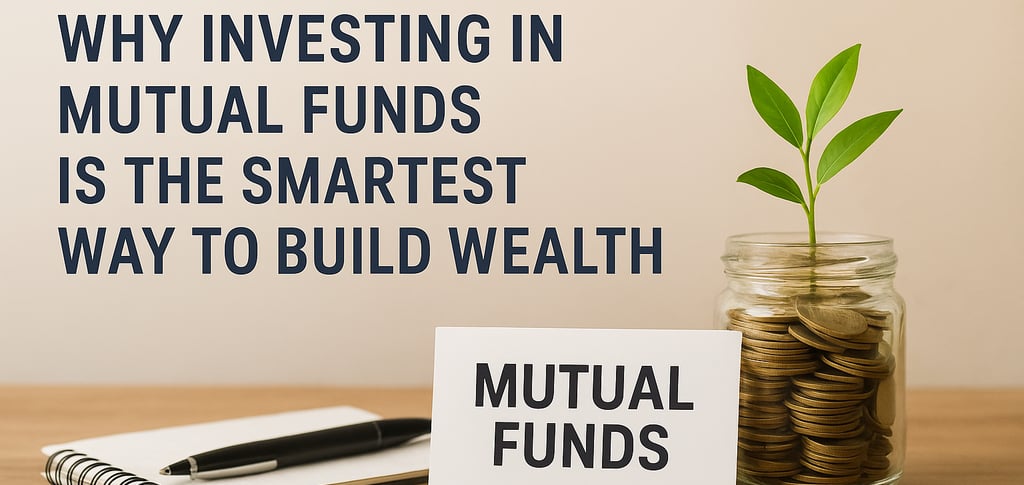 A glass jar filled with coins and a small green plant growing from it symbolizes financial growth th