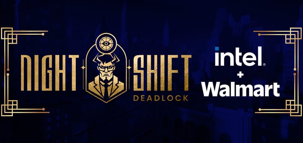 Deadlock Night Shift Open E-Sports Walmart and Intel Sponsor