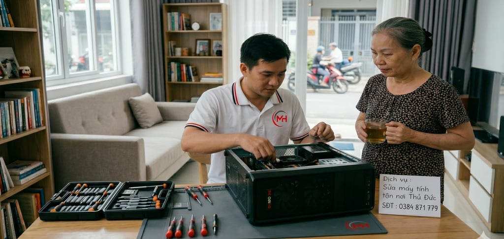 sửa máy tính, cài win tại nhà thủ đức