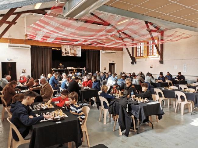 Pendant le tournoi échecs et truffes