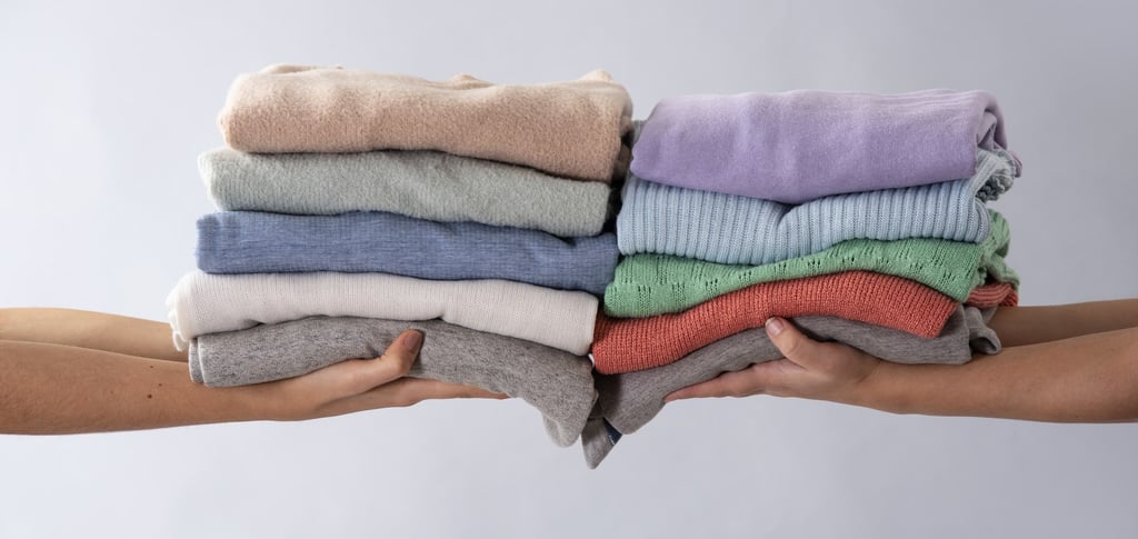 clean laundry