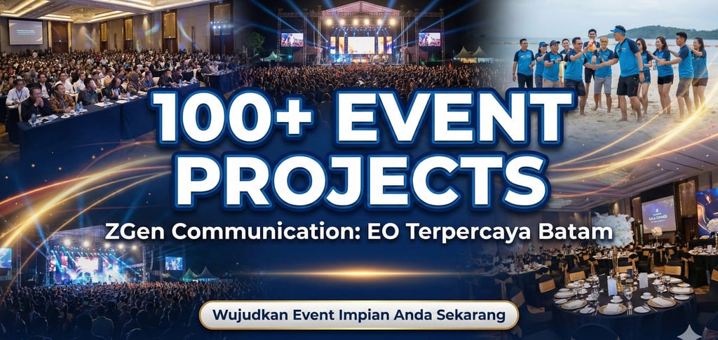 Event Organizer Batam, Jasa EO Batam, EO Berpengalaman Batam, ZGen Communication, Event Planner Bata