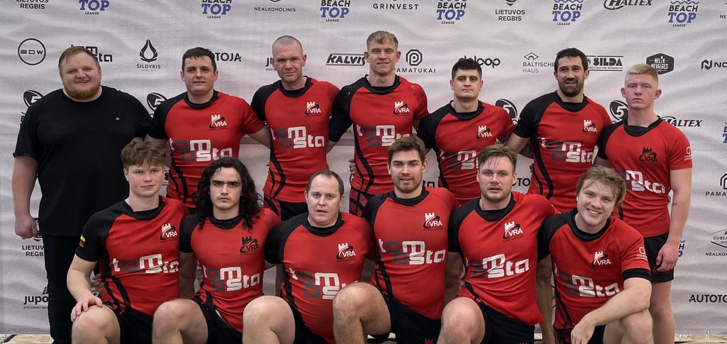 2024 m. Beach Top League antrasis turas. VRA komanda