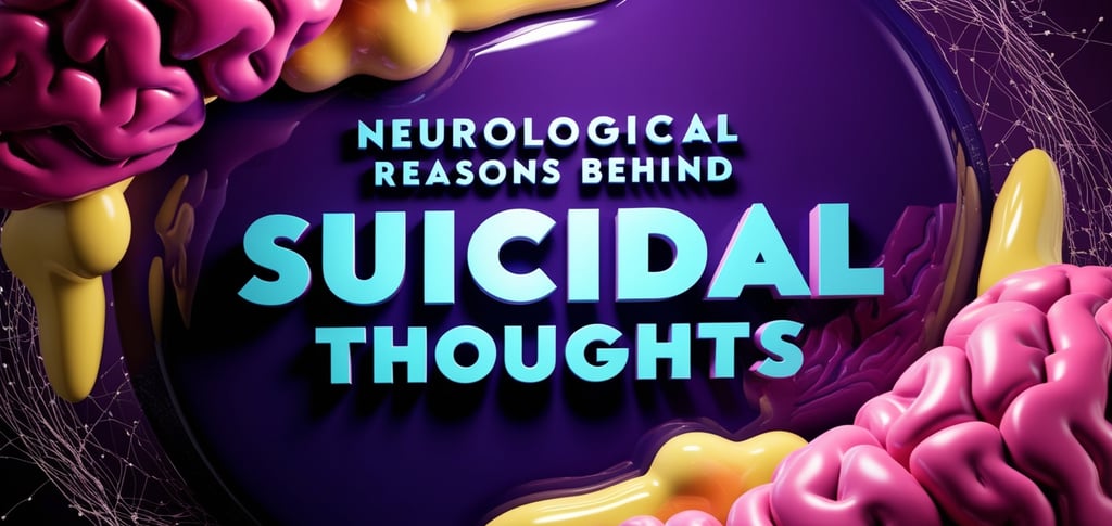 Neurological Reasons Behind Suicidal Thoughts