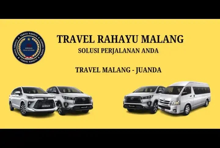 Layanan VIP harga murah rute Malang Juanda via tol  & jaminan tepat waktu dari Travel Rahayu Malang