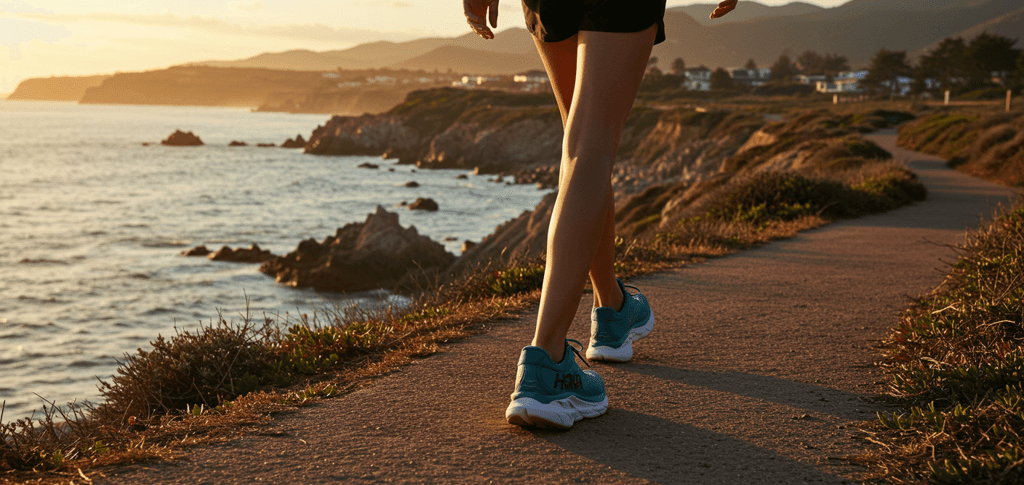 Best travel walking shoes 2025 comparison featuring Hoka, Brooks, and On Running models