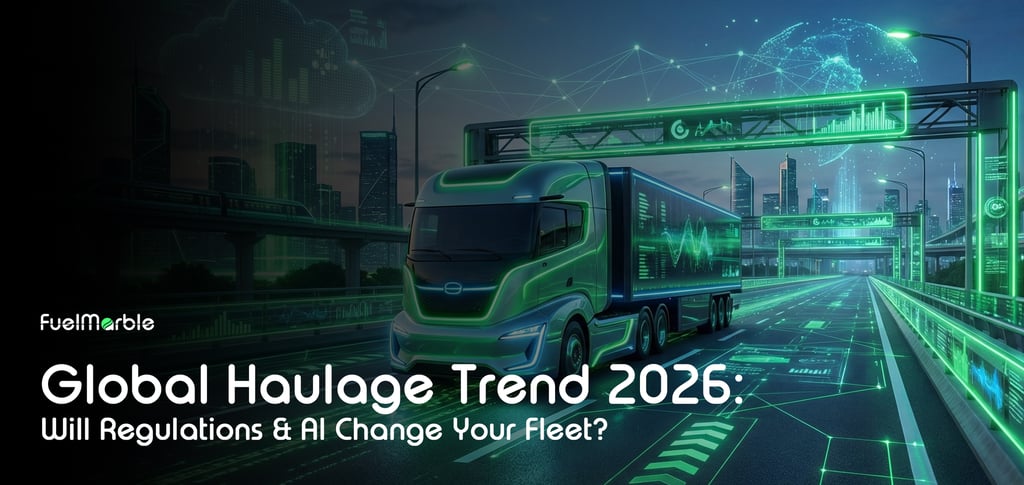 Global Haulage Trend 2026  Will Regulations & AI Change Your Fleet?