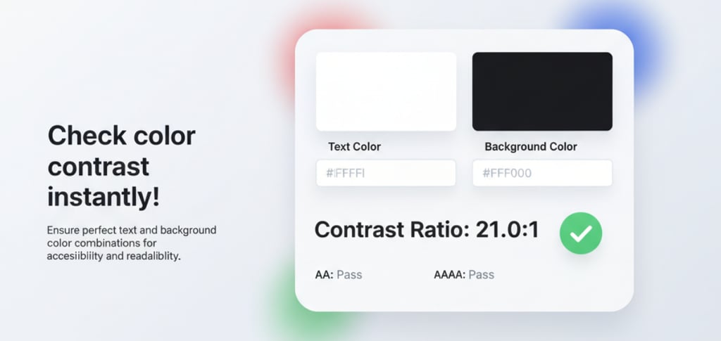 Color Contrast Checker