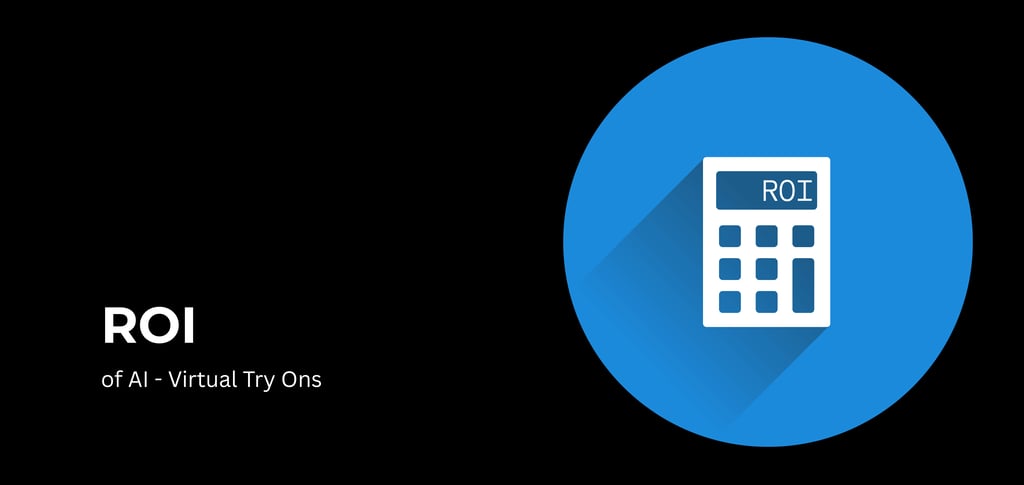 ROI calculator icon for AI virtual try-on in ecommerce