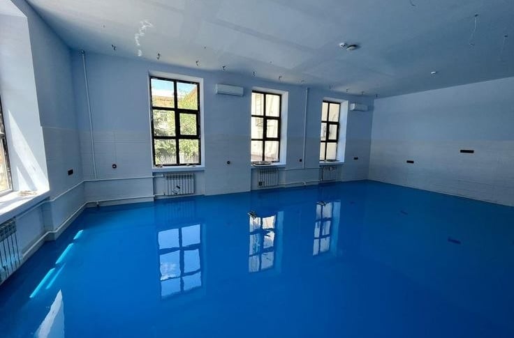 Epoxy Lantai Dapur MBG Brebes