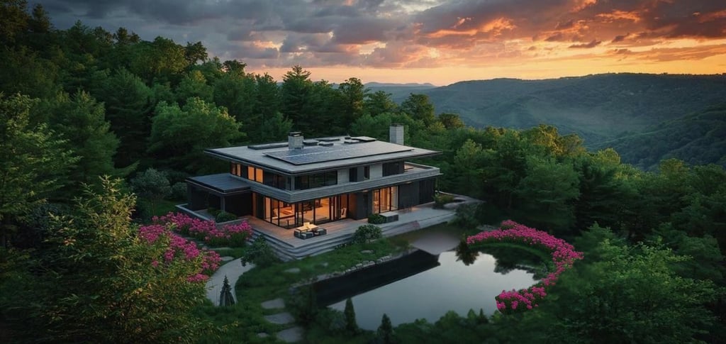 Eco-friendly luxury home surrounded by nature – NatureKey Estates