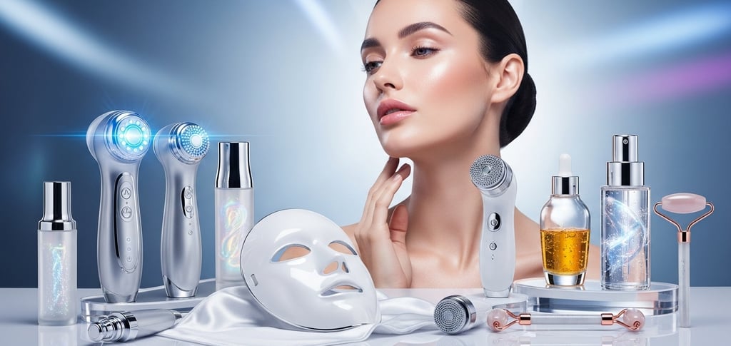 a woman with a white mask and a white mask