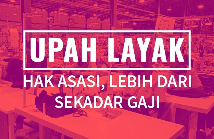 poster upah layak