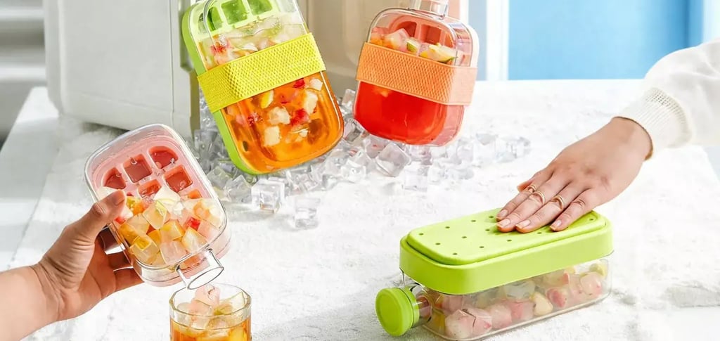 Garrafa forma de gelo