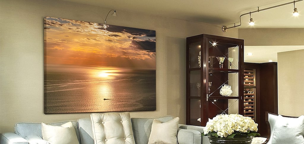 Atlantic ocean canvas