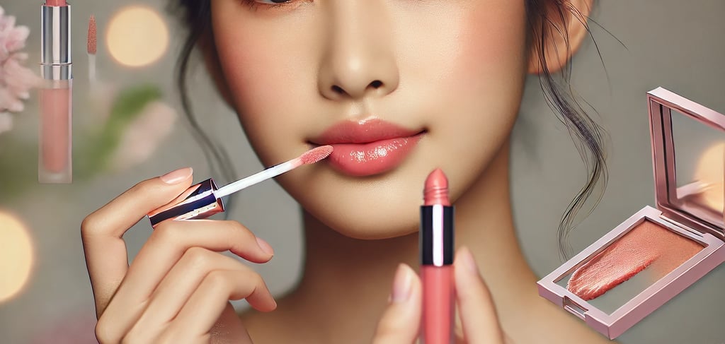 maquiagem simples - batom