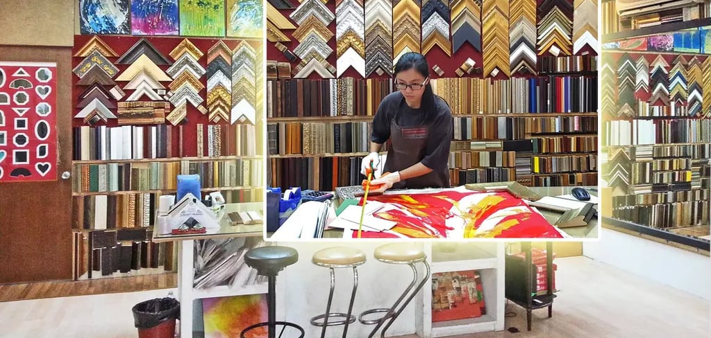 Custom picture frame shop in Kuala Lumpur - TFG Frames Gallery