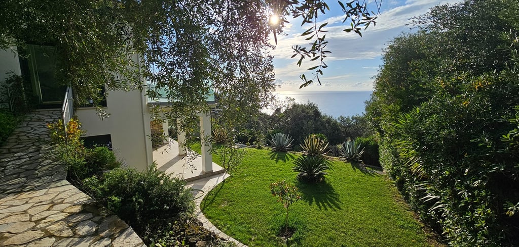 Kerkyra Korfu Villa Olivia Pentati Seaview Gardenview 