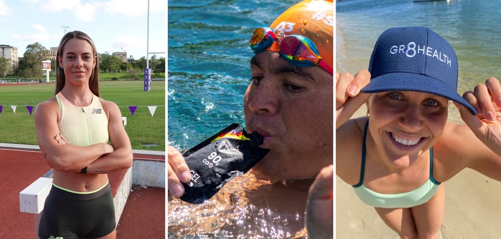 Ebony Lane (New Balance), Andy Donaldson (Precision Fuel & Hydration) & Moesha Johnson (Gr8 Health)