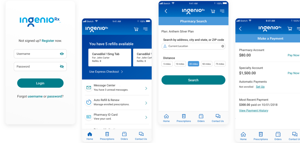 IngenioRx Mobile App