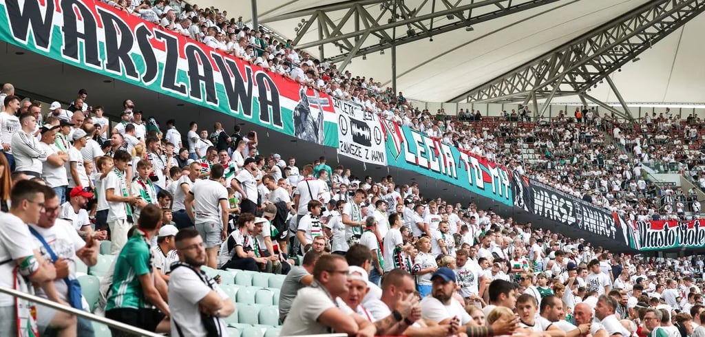 tadion Miejski im. Marszałka Józefa Piłsudskiego in Warschau, Heimstadion von Legia Warschau.